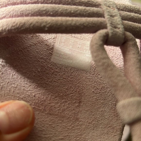 Clark pink Suede leather sandals - Picture 6 of 7